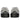 ViviBlu Silver Leather Flat Platform