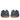 ViviBlu Blue Leather Flat Sandals