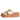 ViviBlu Gold Leather Flat Platform