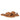 ViviBlu Tan Leather Flat Sandals