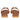 ViviBlu Tan Leather Flat Sandals