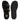 ViviBlu Black Leather Flat Sandals
