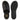ViviBlu Black Leather Flat Sandals