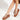 Gaia Crystal Cord Tan Leather Platform Sandals