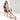 Gaia Crystal Cord Musturd Leather Platform Sandals