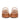 Gaia Crystal Cord Tan Leather Platform Sandals