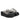 Gaia Crystal Cord Black Leather Platform Sandals