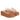 Gaia Crystal Cord Tan Leather Platform Sandals
