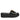 Nala Black Leather Platform Sandals