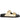 ViviBlu Gold Leather Flat Sandals