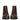 Livia Dark Brown Leather Ankle Boots