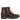 Alessa Dark Brown Suede Ankle Boots