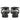 Natalie Black Leather Flat Sandals