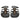 Natalie Black Leather Flat Sandals