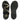 Emilia Black Leather Platform Sandals