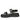 Marlowe Black Leather Platform Sandals