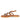 Natalie Tan Leather Flat Sandals