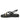 Camille Black Leather Platform Sandals