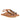 Natalie Tan Leather Flat Sandals