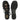Natalie Black Leather Flat Sandals