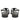 Alma Black Leather Flat Sandals