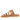 Layla Tan Leather Flat Sandals