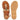Averie Tan Leather Flat Sandals