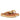 Elle Tan Leather Flat Sandals