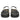 Camille Black Leather Platform Sandals