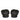 Reyna Black Leather Flat Sandals