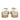 Elle Off White Leather Flat Sandals