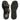 Melina Black Leather Platform Sandals