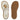 Elle Off White Leather Flat Sandals
