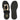 Avianna Black Leather Platform Sandals
