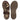 Emilia Brown Leather Platform Sandals