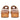 Avianna Off White Leather Platform Sandals
