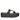 Viviblu Black Leather Platform Sandals