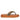 Jolene Beige Leather Flat Sandals