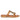 Reina Tan Leather Flat Sandals