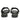 Aliana Black White Leather Flat Sandals