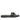 Eileen Black Leather Flat Sandals