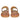 Layla Tan Leather Flat Sandals