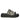 Madelyn Black White Zebra Leather Platform Sandals