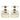 Ellie Off White Leather Footbed Sandals