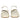 Camille Off White Leather Platform Sandals