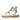 Estelle Platin Leather Flat Sandals