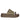 Madelyn Black Beige Zebra Leather Platform Sandals