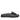 Viviblu Black Leather Flat Sandals