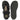 Melany Black Leather Platform Sandals