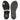 Stevie Black Leather Flat Sandals